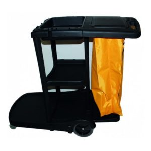 capacity janitor cleaning cart