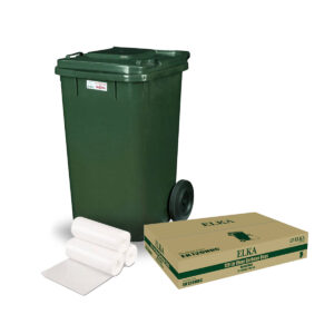EK120HDC Elka 120l Clear Heavy Duty Garbage Bags