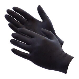 Black Nitrile Gloves